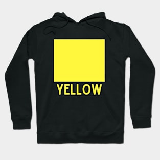 Learn Your Colours - Yellow Hoodie